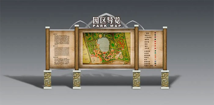 景區(qū)導(dǎo)視標(biāo)識(shí)牌設(shè)計(jì)都包含了哪些標(biāo)識(shí)牌？